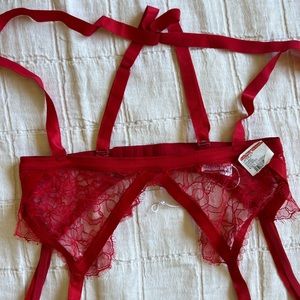 La Perla garter belt with suspenders